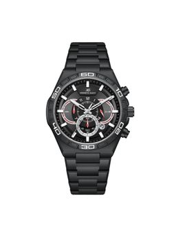 Kenneth Scott - Black Stainless Steel Round Watch K26101-BBBB (Medium)