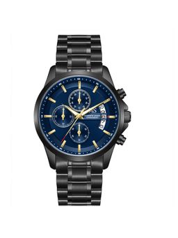Kenneth Scott - Blue Stainless Steel Round Watch K26106-BBBN (Medium)