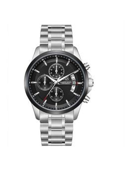 Kenneth Scott - Black Stainless Steel Round Watch K26106-SBSB (Medium)