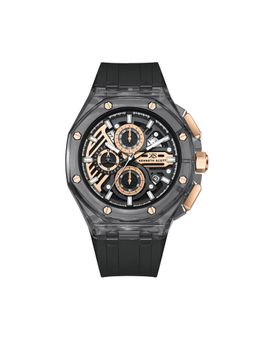 Kenneth Scott - Grey Silicon Round Watch K26109-ZSBX (Medium)