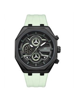 Kenneth Scott - Black Silicon Hexagonal Watch K26111-BSHB (Medium)