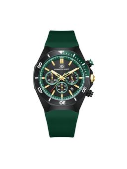 Kenneth Scott - Black Silicon Round Watch K26116-BSHB (Medium)