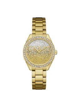 Guess - Gold Stainless Steel Round Watch U0987L2M (Large)