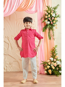 MASTARANG - Boys Pink Pathani Kurta