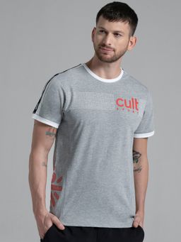 CULT - Vitals Print Training T-Shirt - Grey