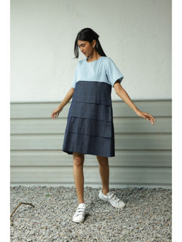 CANOOPI - Flap Denim Dress