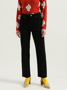 United Colors of Benetton - Solid Straight Fit Basic Denim Jeans