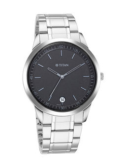 Titan - Minimals 1806SM02 Black Dial Analog watch for Men