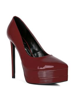 London Rag - Solid Burgundy Pumps