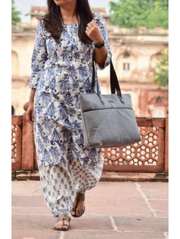 Visual Echoes - Classic Tote Bag-Monsoon Grey