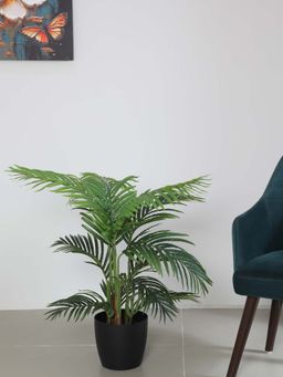 ARICK DECOR - Artificial Areca Palm Plants with Pot Multicolor