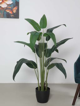 ARICK DECOR - Artificial Bird Of Paradise Plants with Pot