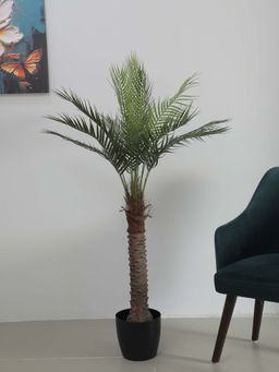 ARICK DECOR - Artificial Areca Palm Plants For with Pot (150 Cm Tall, Multicolor)