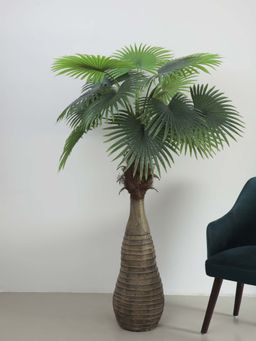 ARICK DECOR - Artificial Palm Tree For Indoor & Outdoor with Pot