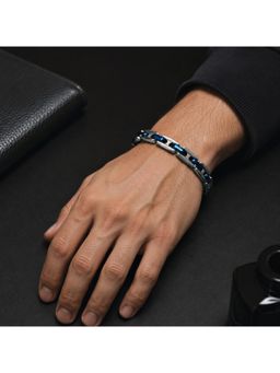 Salty Alpha - Duo Link Bracelet Blue