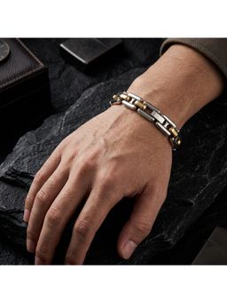 Salty Alpha - Duo Link Bracelet Gold