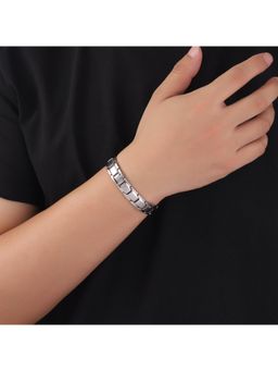 Salty Alpha - Premium Forge Link Bracelet Silver