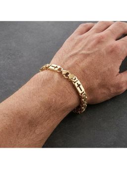 Salty Alpha - Valor Cross Link Bracelet Gold