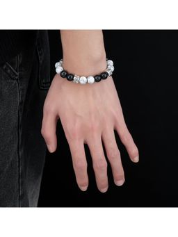 Salty Alpha - Multi-Color Yin Noir Bead Bracelet