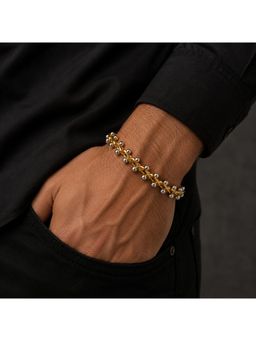 Salty Alpha - Classic Spine Link Bracelet Gold