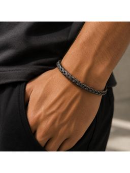 Salty Alpha - Crosslink Open Cuff Black