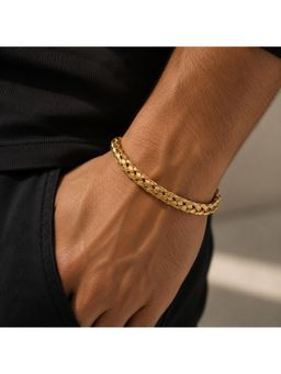 Salty Alpha - Crosslink Open Cuff Gold