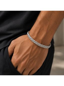 Salty Alpha - Crosslink Open Cuff Silver