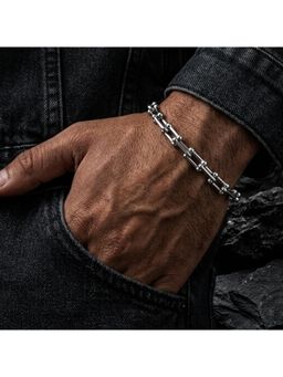 Salty Alpha - Sterling Rail Bracelet