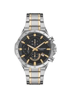 Lee Cooper - Men Chronograph Black Round Dial Watch - LC07258.250 (M)