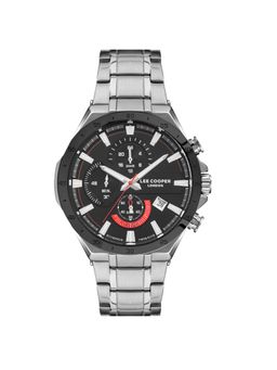 Lee Cooper - Men Chronograph Black Round Dial Watch - LC07258.350 (M)