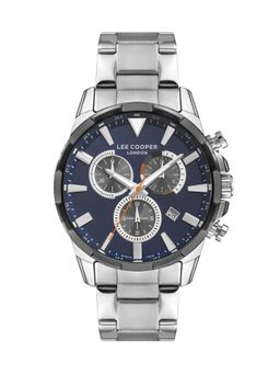 Lee Cooper - Men Multifunction Blue Round Dial Watch - LC07385.390 (M)