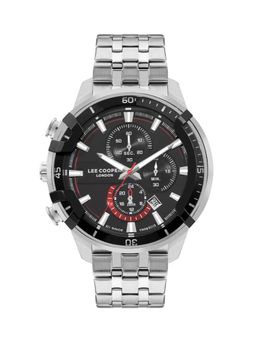 Lee Cooper - Men Chronograph Black Round Dial Watch - LC07872.350 (M)