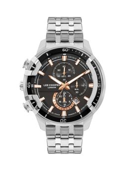 Lee Cooper - Men Chronograph Grey Round Dial Watch - LC07872.360 (M)