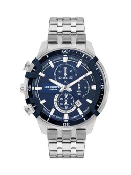 Lee Cooper - Men Chronograph Blue Round Dial Watch - LC07872.390 (M)