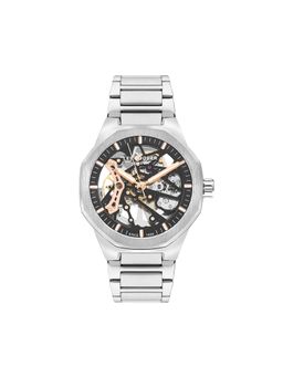 Lee Cooper - Men Automatic Black Round Dial Watch - LC07905.360 (M)