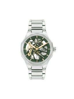 Lee Cooper - Men Automatic Green Round Dial Watch - LC07905.370 (M)