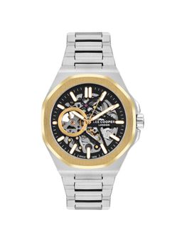 Lee Cooper - Men Automatic Blue Round Dial Watch - LC07977.260 (M)
