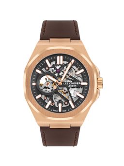 Lee Cooper - Men Automatic Grey Round Dial Watch - LC07978.454 (M)