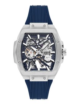 Lee Cooper - Men Automatic Blue Tonneau Dial Watch - LC07979.399 (M)