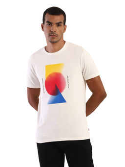 Levi's - Men White Crew Neck T-Shirt (2XL)
