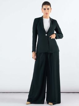 Powersutra - Classic Notched Lapel Tailored Fit Blazer Paired with Trouser (Set of 2)