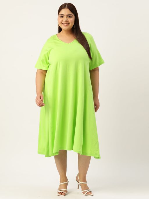 slim fit dress slacks Zapaka Women Green Plus Size Prom Dress A Line Off The Shoulder Formal Dress with Embroidery, Green / US24W main image 0