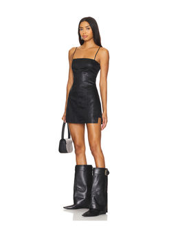 Alexander Wang - Square Neckline Mini Dress With Internal Short