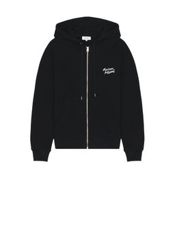 Maison Kitsune - Handwriting Comfort Zipped Hoodie