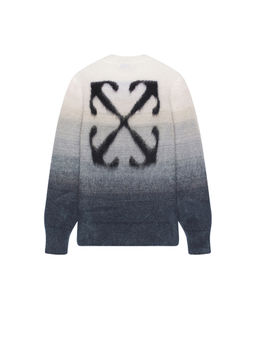 Off-White - Mohair Arrow Gradient Knit