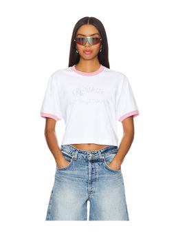 Off-White - Script Type Crop Tee