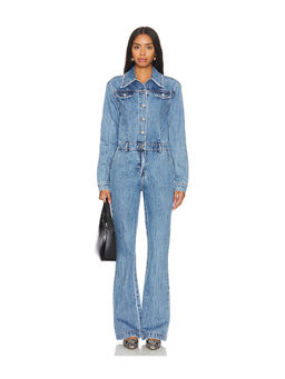 Ser.O.Ya - Mabel Fitted Mid Rise Jumpsuit