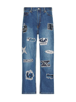 XLARGE - Patched Denim Pants