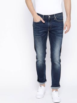 Levi's - Men Navy Blue 511 Slim Fit Jeans