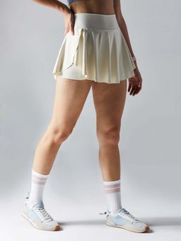 Cava Athleisure - Ivory Swirl Tennis Skorts